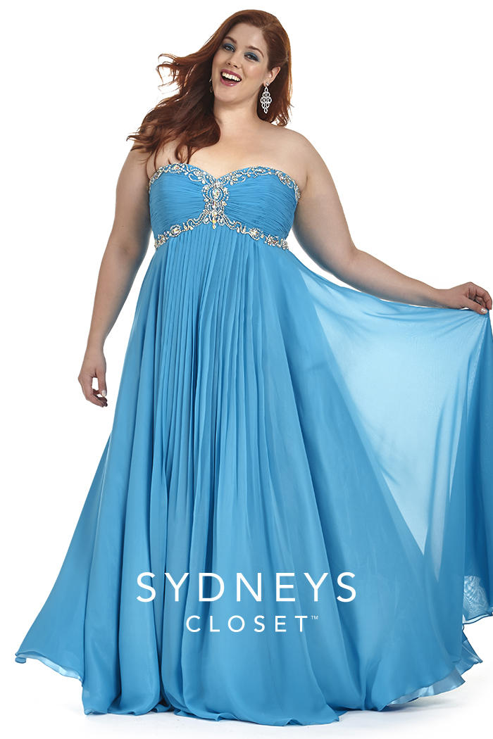 Sydney's Closet Plus Size Prom SC7147