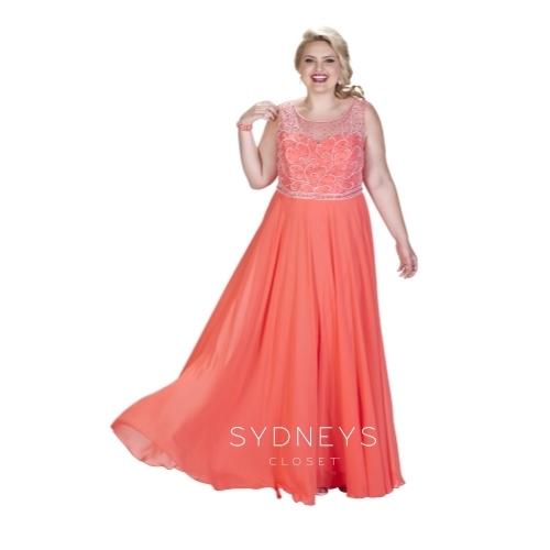 Sydney's Closet Plus Size Prom SC7206