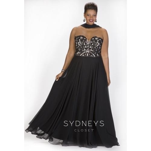 Sydney's Closet Plus Size Prom SC7209