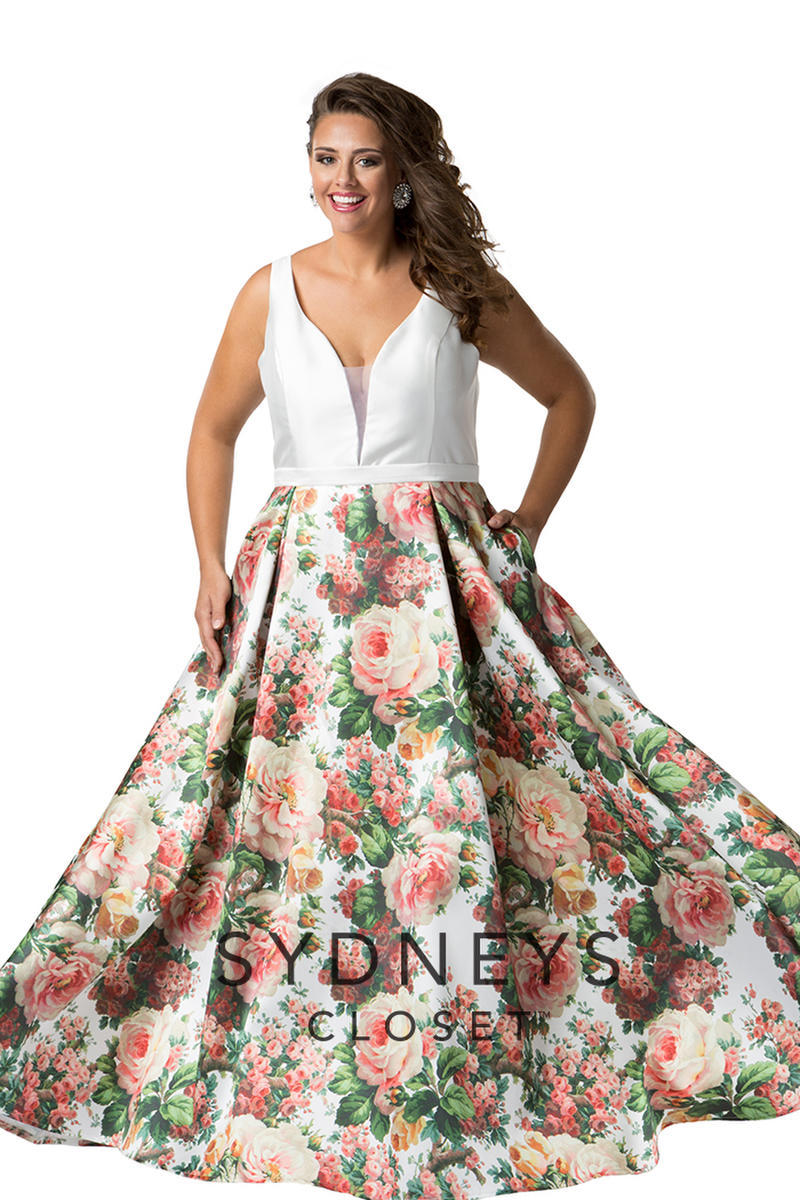 Sydney's Closet Plus Size Prom SC7224