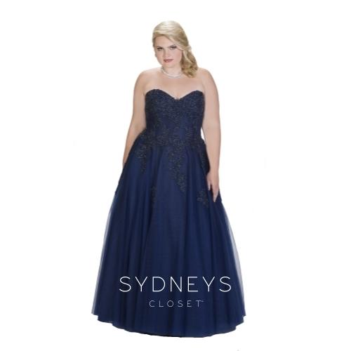Sydney's Closet Plus Size Prom SC7225