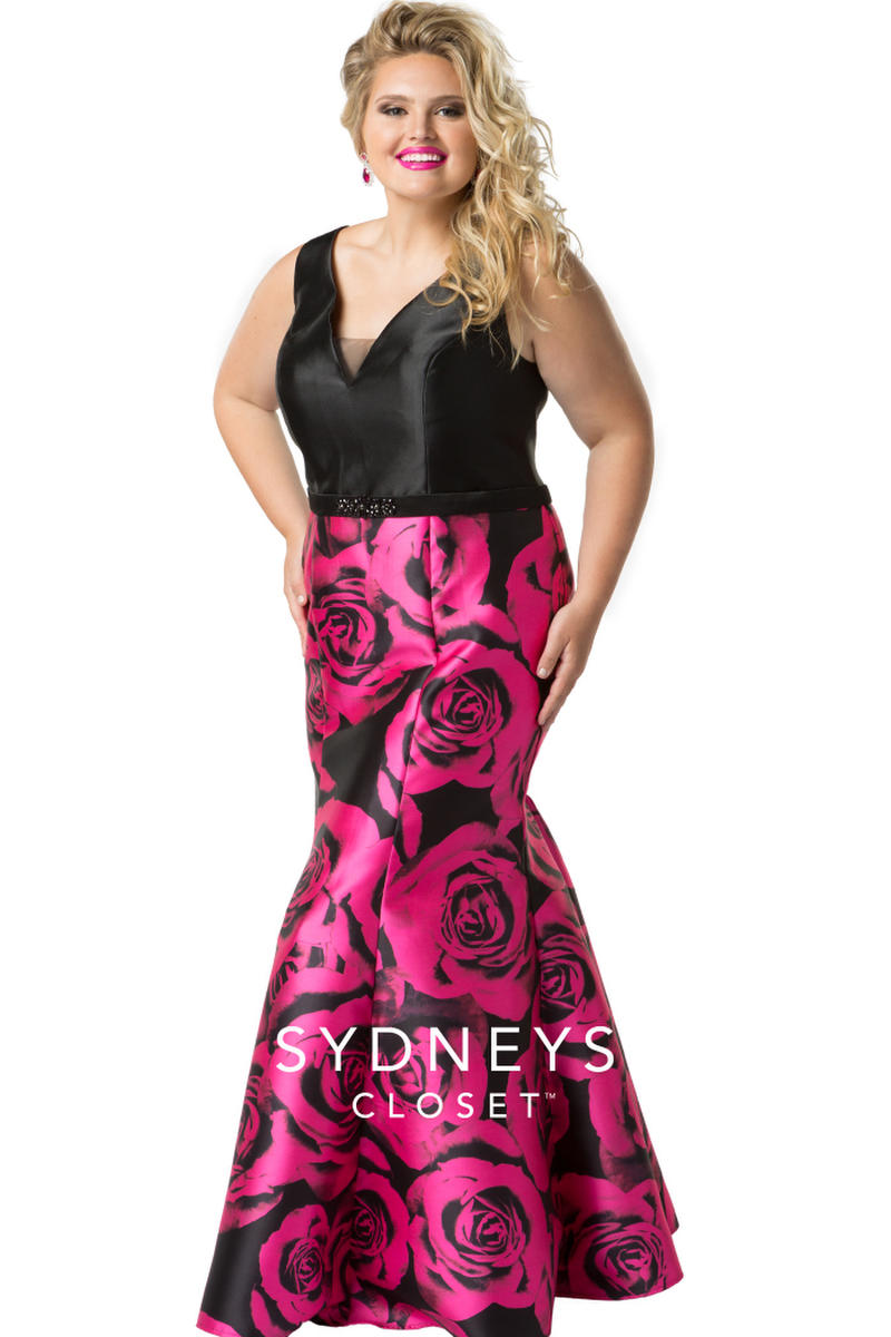 Sydney's Closet Plus Size Prom SC7226
