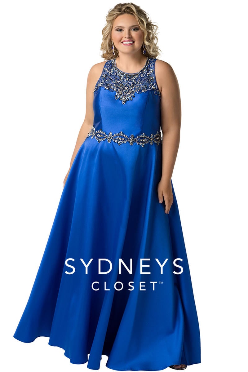 Sydney's Closet Plus Size Prom SC7232