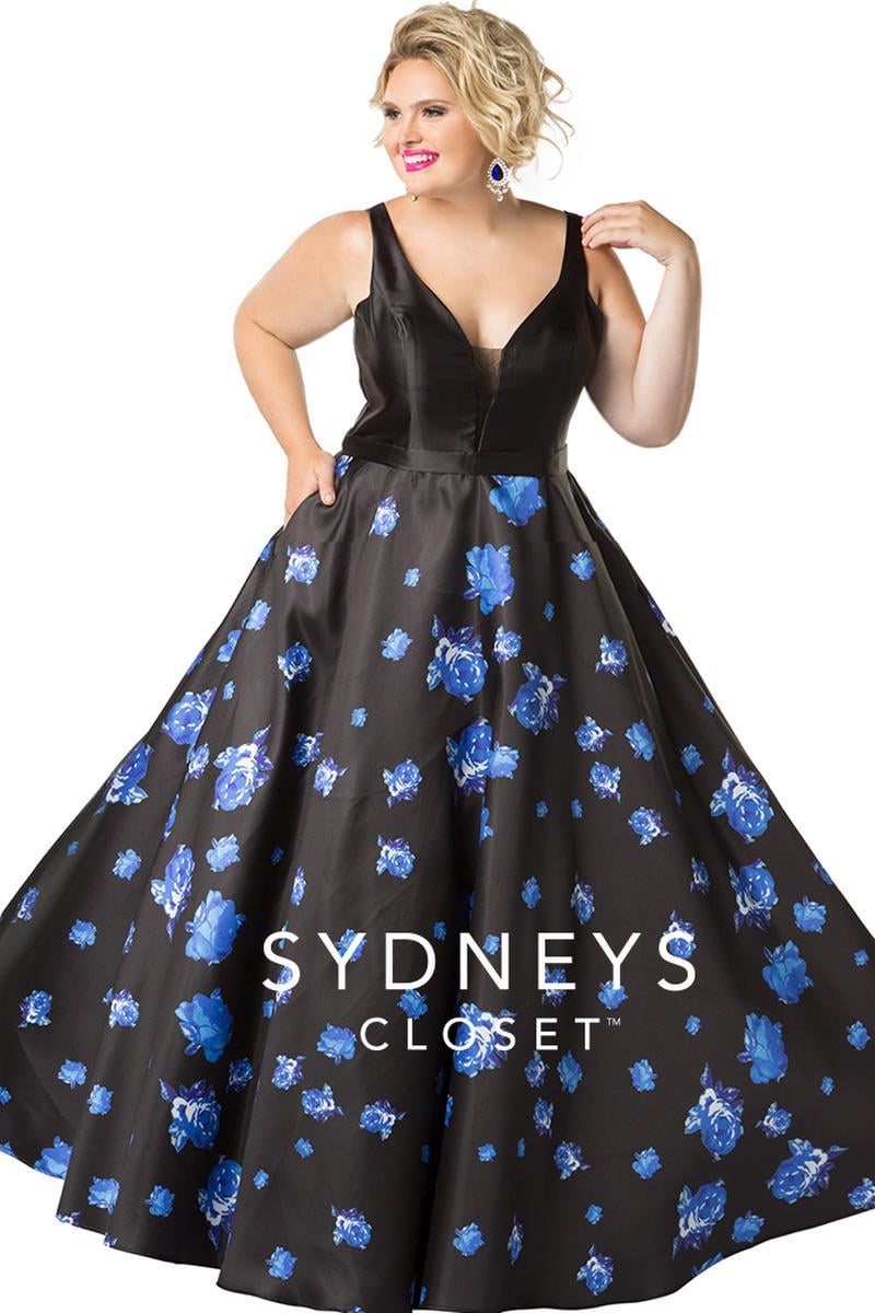 Sydney's Closet Plus Size Prom SC7241