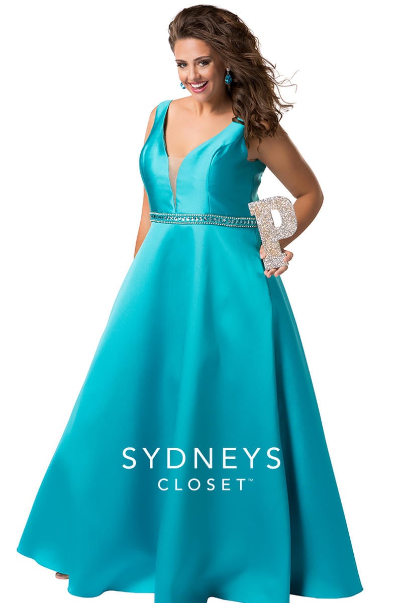 Sydney's Closet Plus Size Prom SC7242