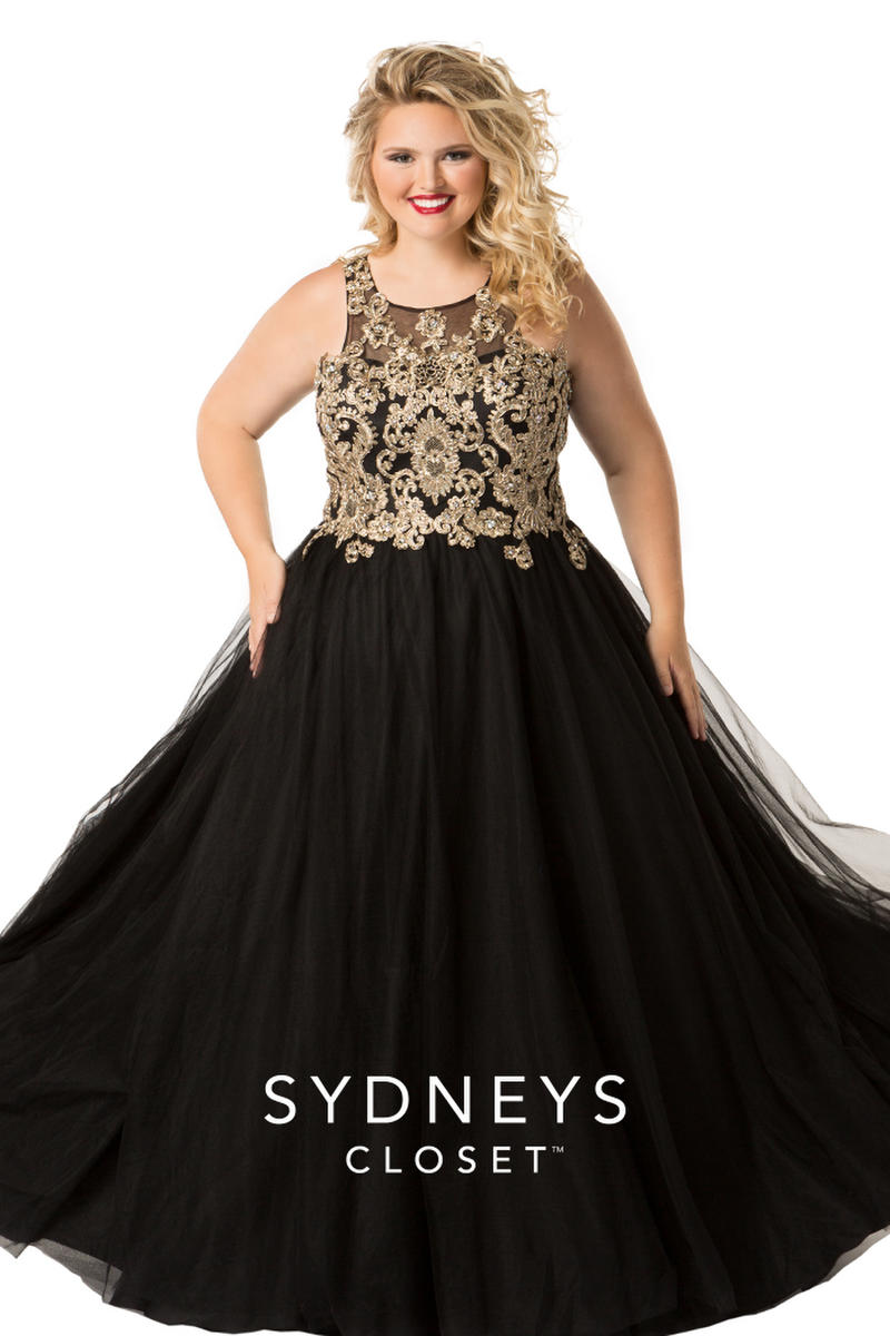 Sydney's Closet Plus Size Prom SC7245 2018 Homecoming ...