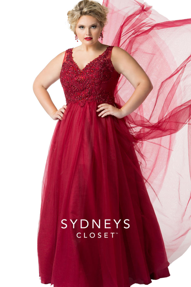 Sydney's Closet Plus Size Prom SC7248