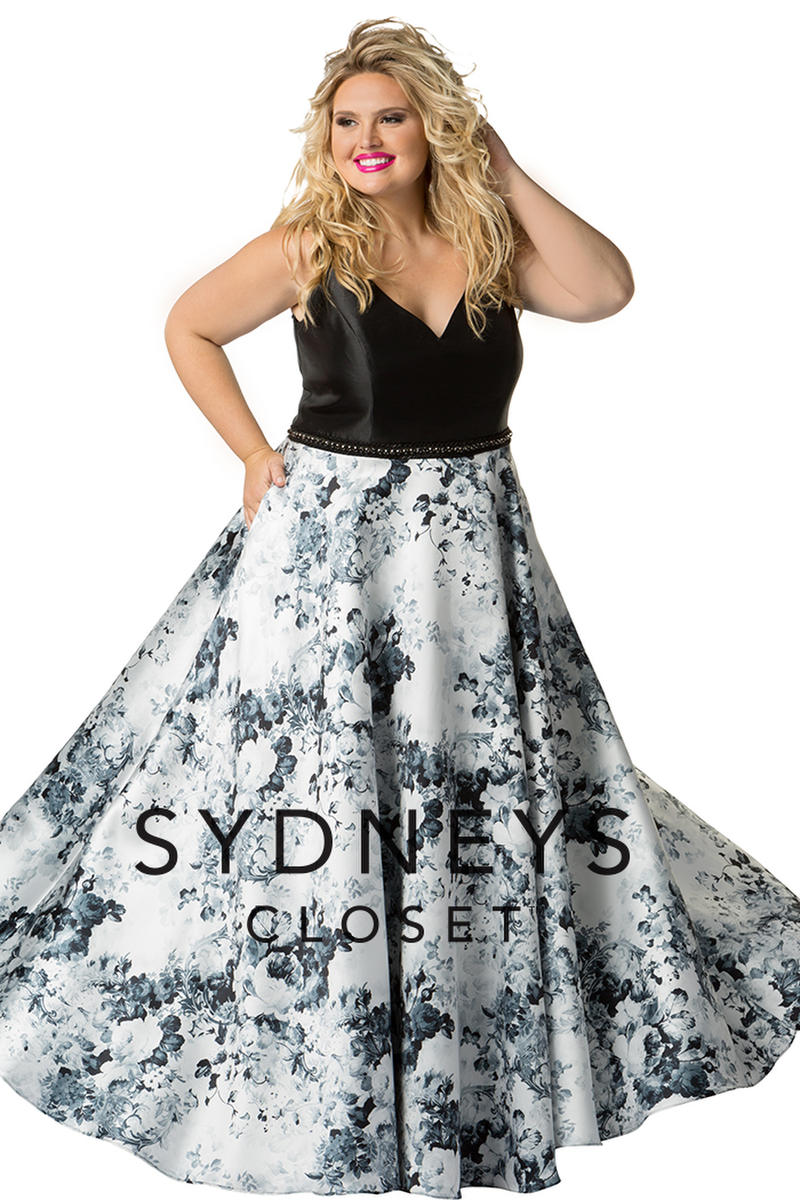 Sydney's Closet Plus Size Prom SC7249