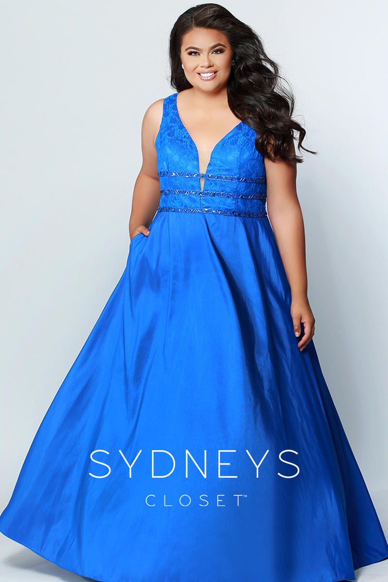 Sydney's Closet Plus Size Prom SC7258