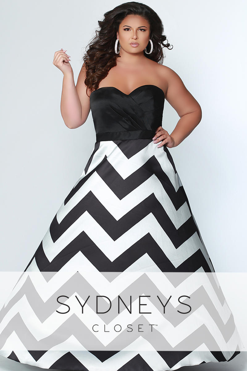 Sydney's Closet Plus Size Prom SC7264