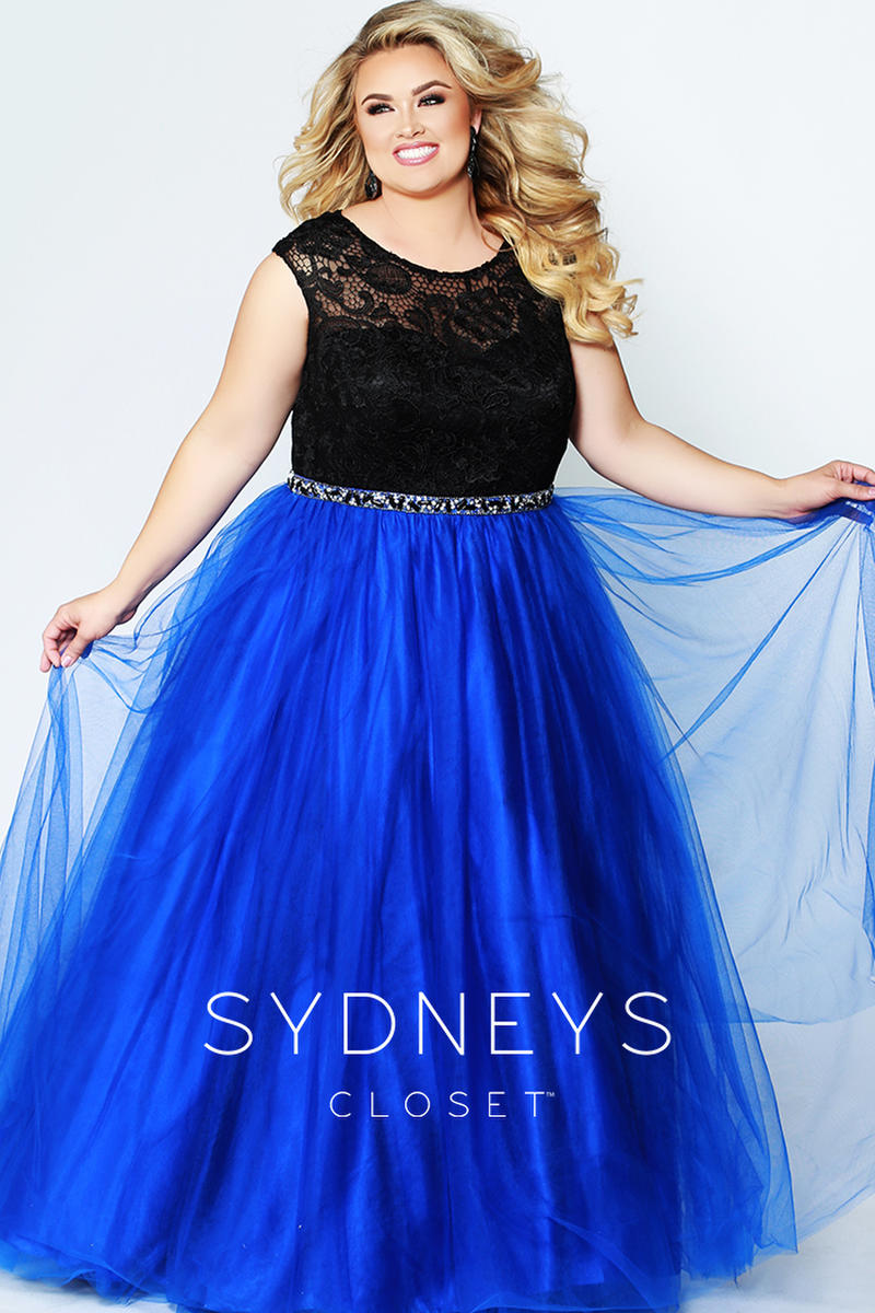 Sydney's Closet Plus Size Prom SC7269