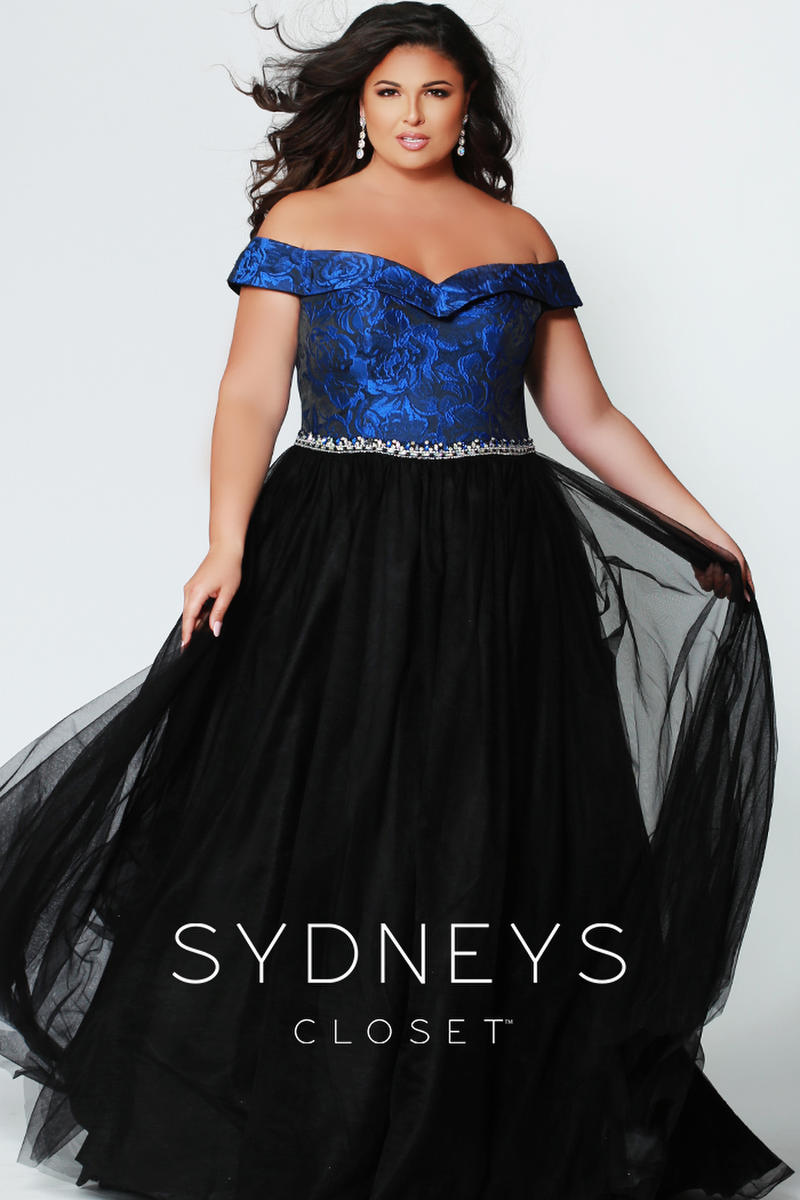 Sydney's Closet Plus Size Prom SC7271