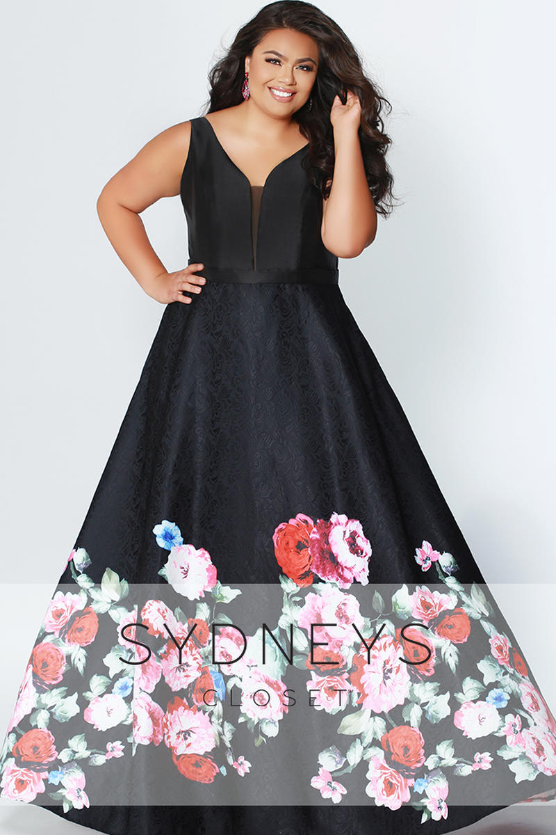 plus size prom dresses in mass Sydney's Closet Plus Size