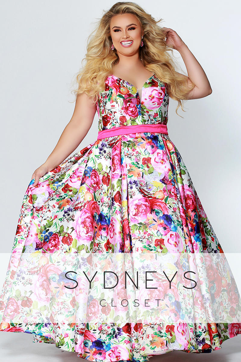 Sydney's Closet Plus Size Prom SC7277