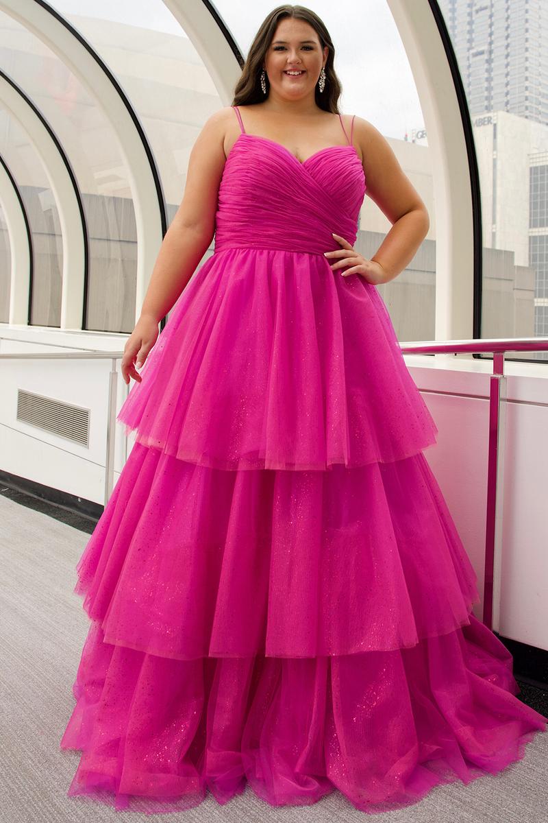 Sydney's Closet Plus Size Prom SC7392 Lillian's Prom and Tuxedo