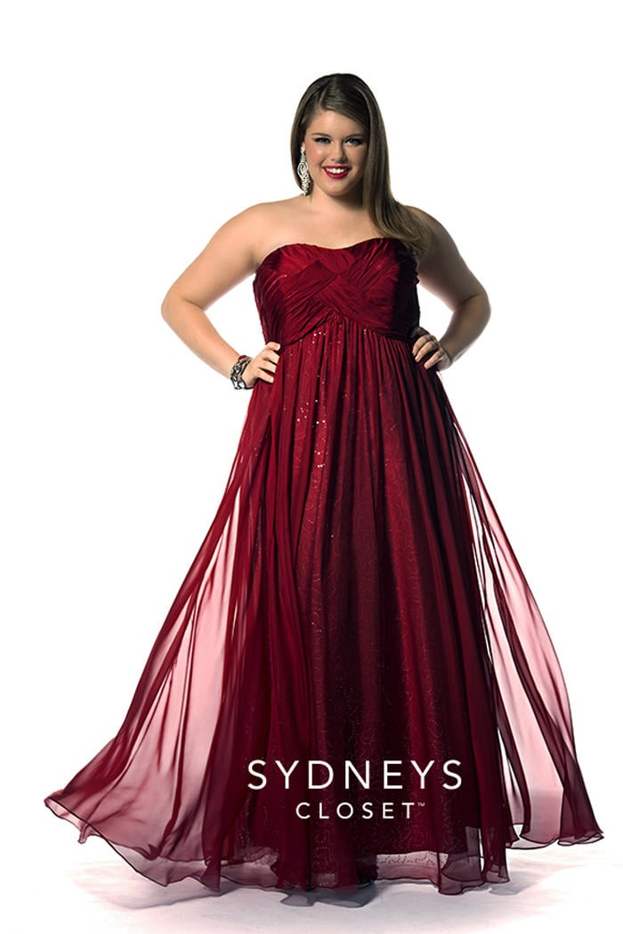 Sydney's Closet Plus Size Prom SC7121
