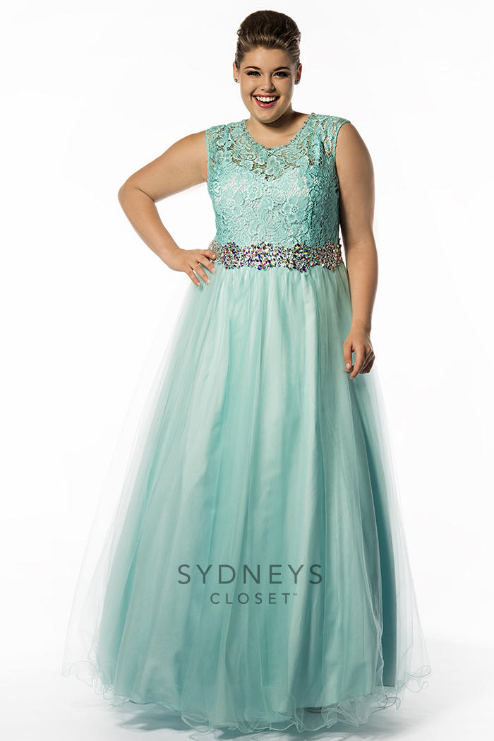 Sydney's Closet Plus Size Prom SC7150