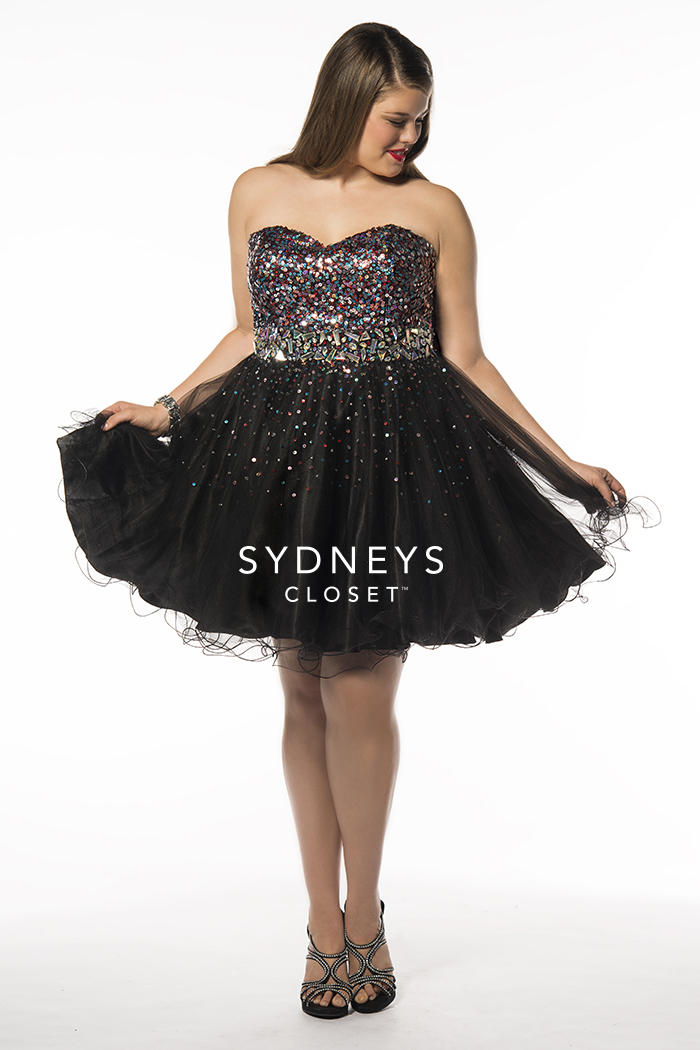 Sydney's Closet Plus Size Prom SC8073