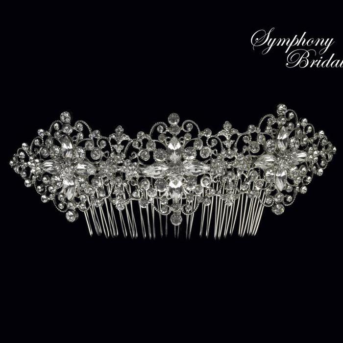 Symphony Bridal Hair Combs  CB1021