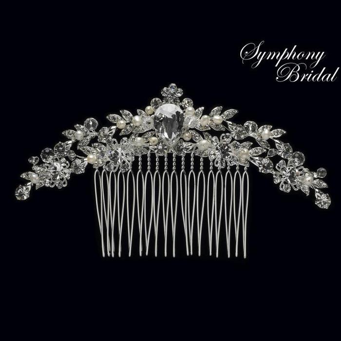 Symphony Bridal Hair Combs  CB1123