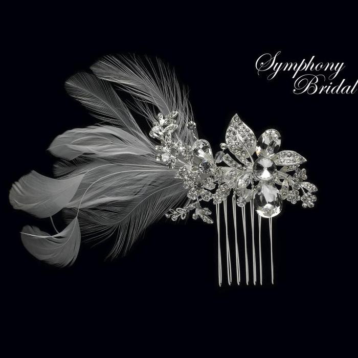 Symphony Bridal Hair Combs  CB1130