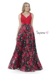 7024 Red/Print front