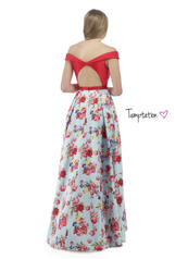 7026 Red/Print back