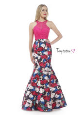 7036 Pink/Print front