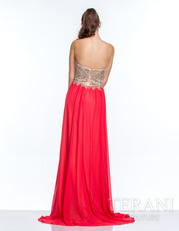 151P0027 Coral/Nude back