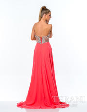 151P0029 Coral/Nude back