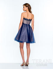 151P0155 Navy/Nude back