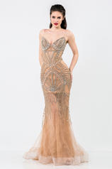 1521GL0794 Nude/Crystal front