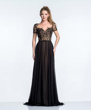 1522M0653 Black/Nude front
