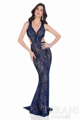 1623E1652 Navy/Nude front
