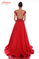 1711P2864 Red/Nude back