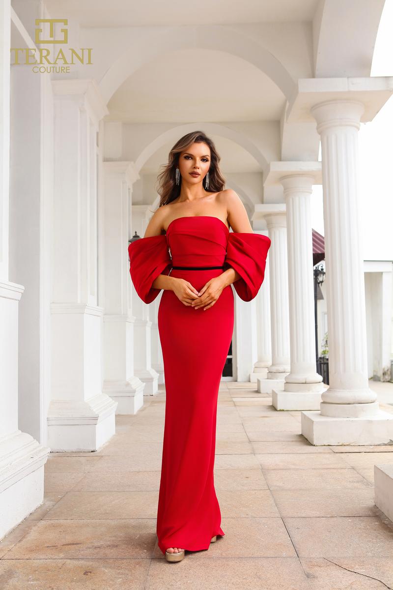 terani plus size evening dresses Terani Couture 262GL7180