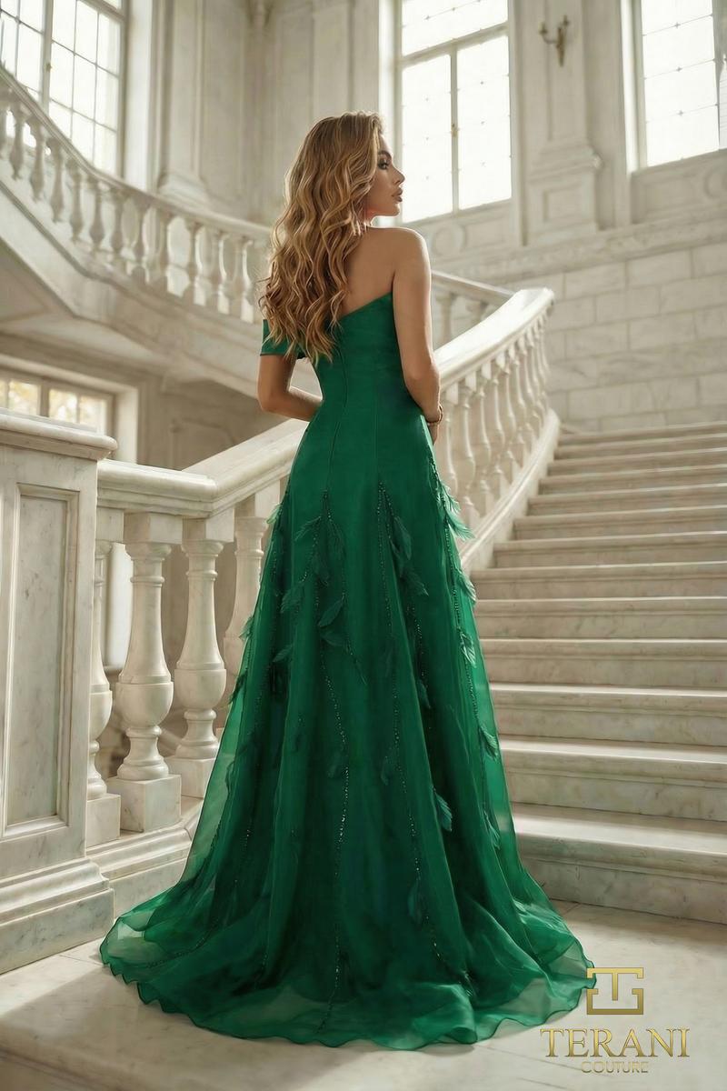 terani green dress Terani Style 251E4283