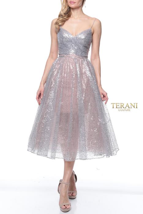 NWT TERANI COUTURE COCKTAIL BEJEWELED SPARKLE STRAPLESS DRESS $398 SZ 2,4,6,8