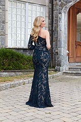 72738 Navy/Nude back