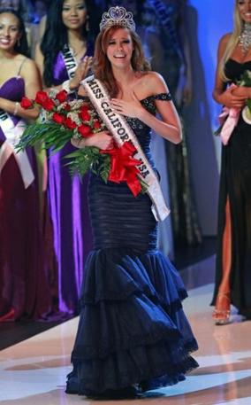 Sherri Hill Couture Miss California USA 