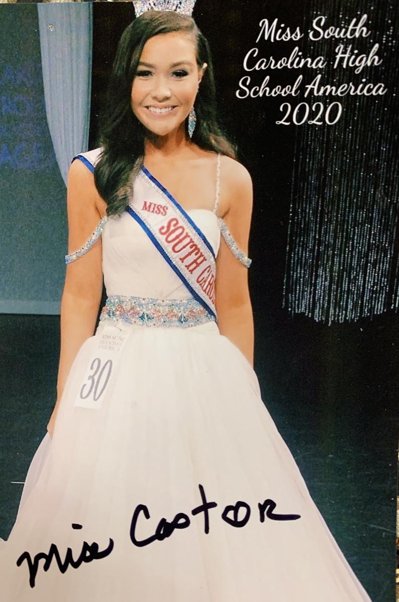 Mia Castor, Miss South Carolina High School America 2020