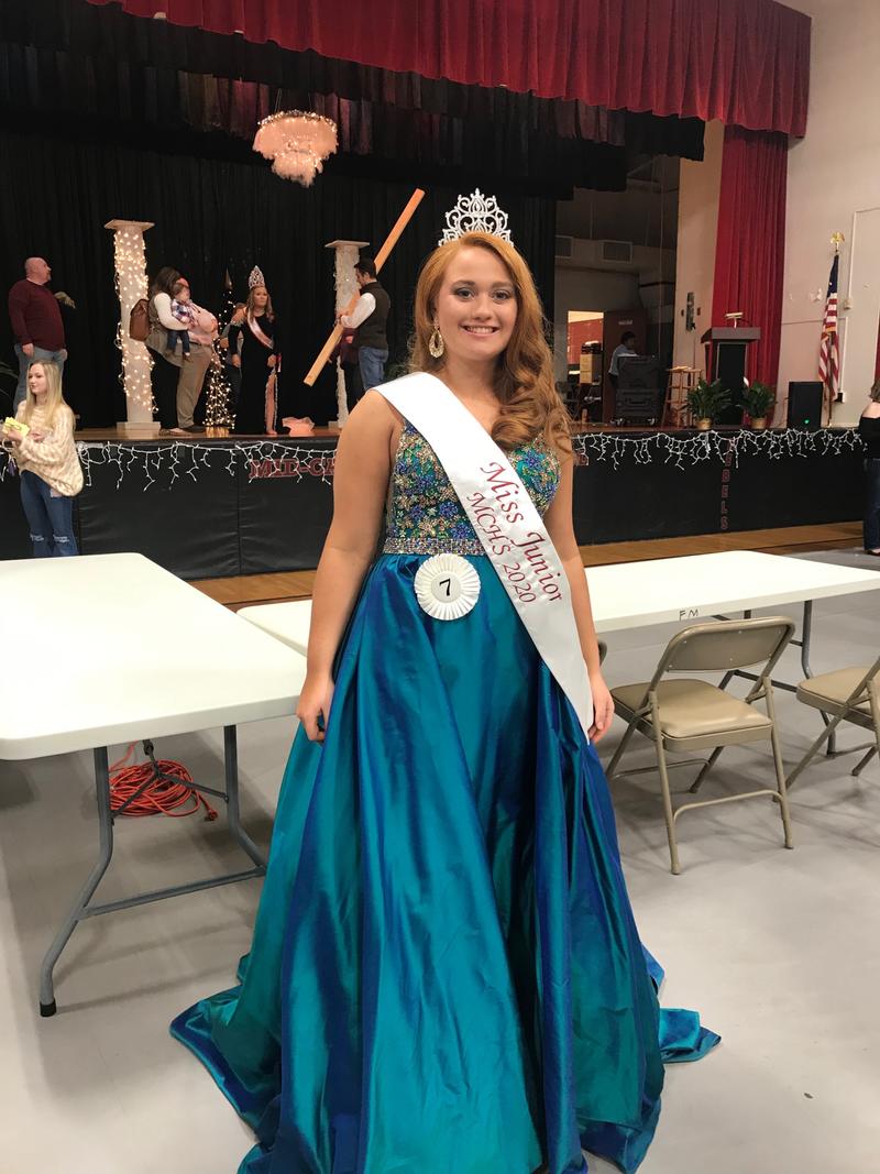 Reagen White, Miss Junior Mid-Carolina High 2020