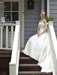in store Stock level B ?? picture ?? sincerity Bridal 3324 size 8 ivory/taupe