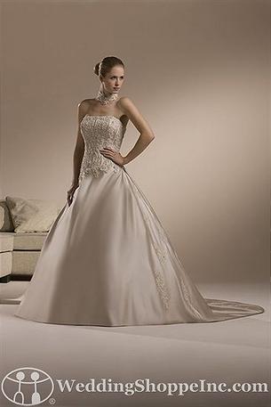 In store stock Sincerity Bridal 3548 size 8 coffee