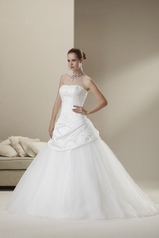 Image of sincerity Bridal 3585 ivory/silver 8