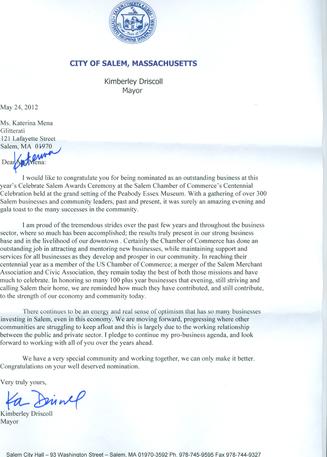 Letter from Mayor 2012 - 3